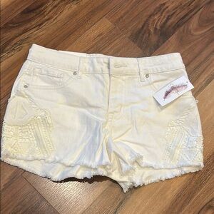NWT Jessica Simpson Women's White Shorts